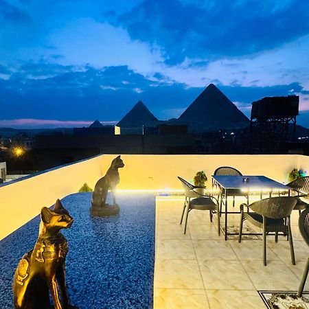 Horus Pyramids View Apartment Kairo Bagian luar foto