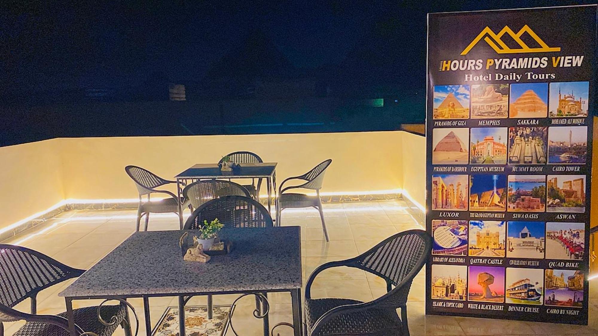 Horus Pyramids View Apartment Kairo Bagian luar foto