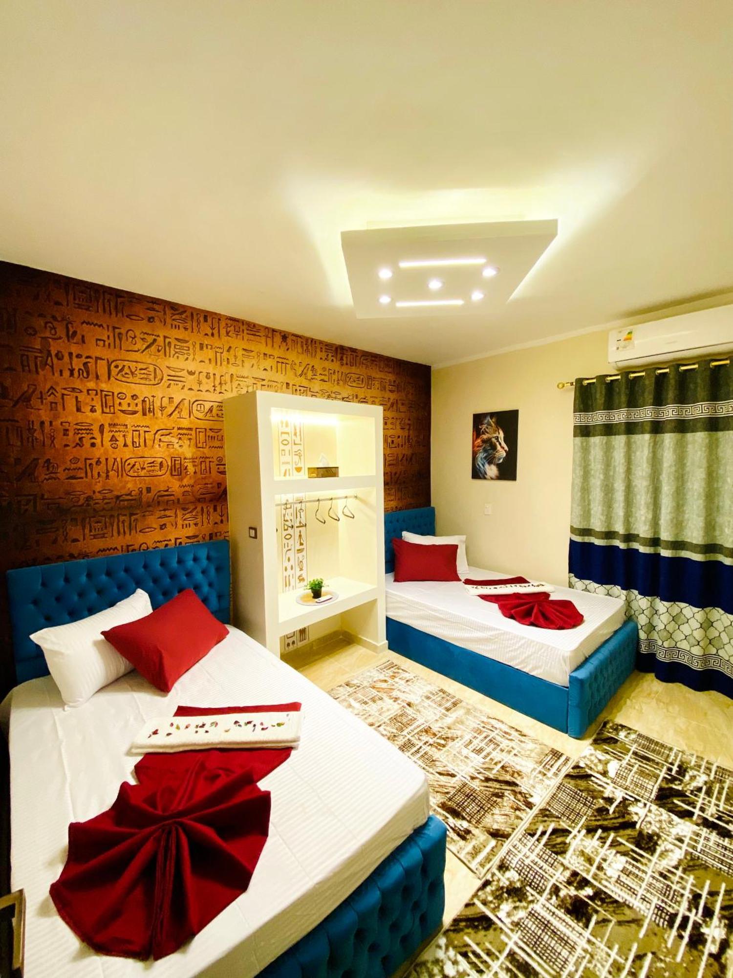 Horus Pyramids View Apartment Kairo Bagian luar foto
